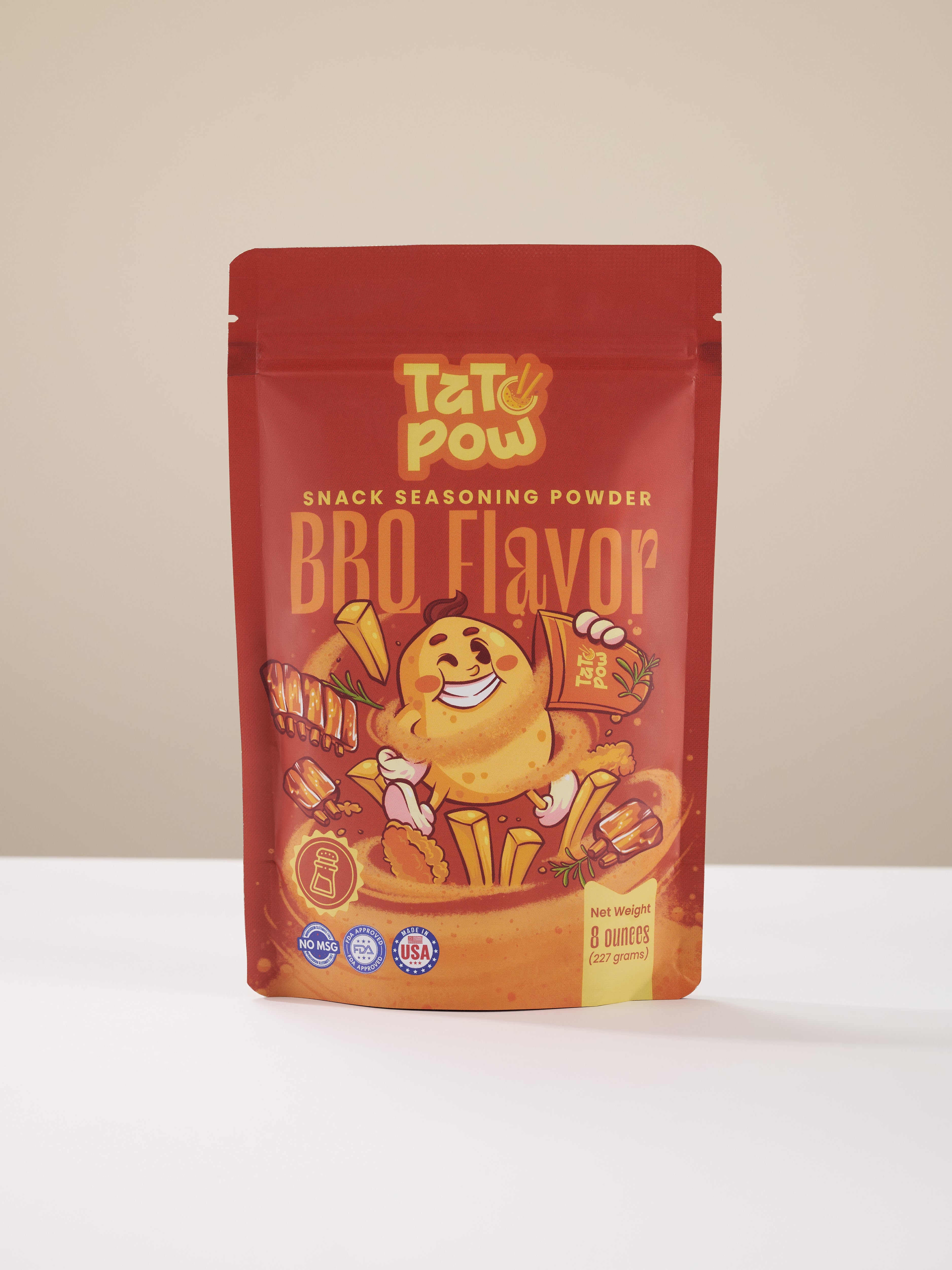 TATOPOW BBQ Flavor Snack Seasoning Powder