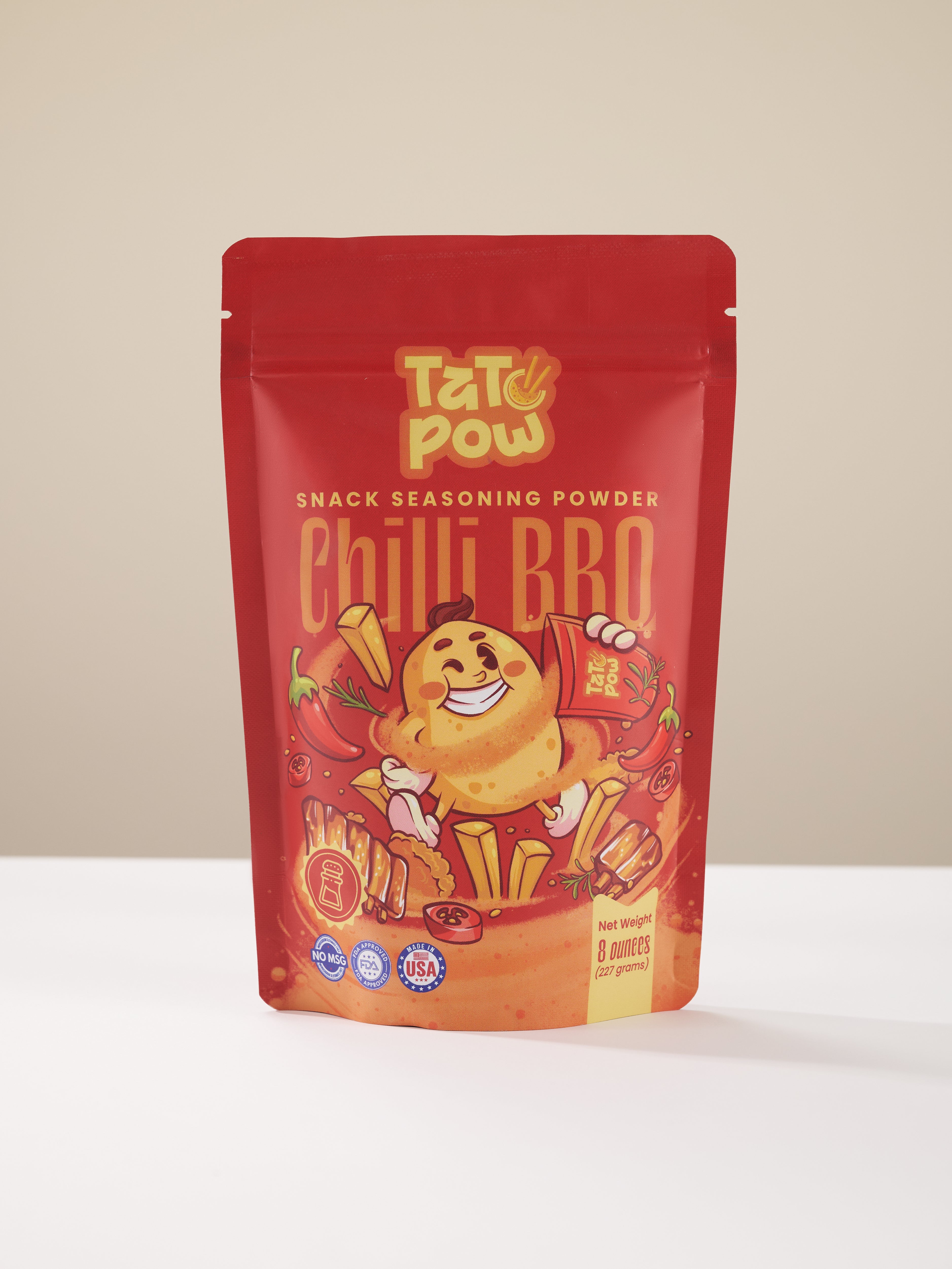 TATOPOW Chilli BBQ Flavor Snack Seasoning Powder